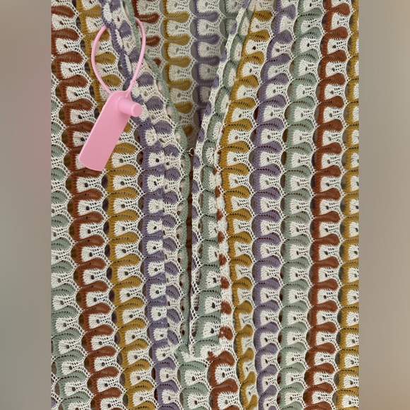 Sunfere Dawn V-Neck Crochet Cover Up - Picture 7 of 10